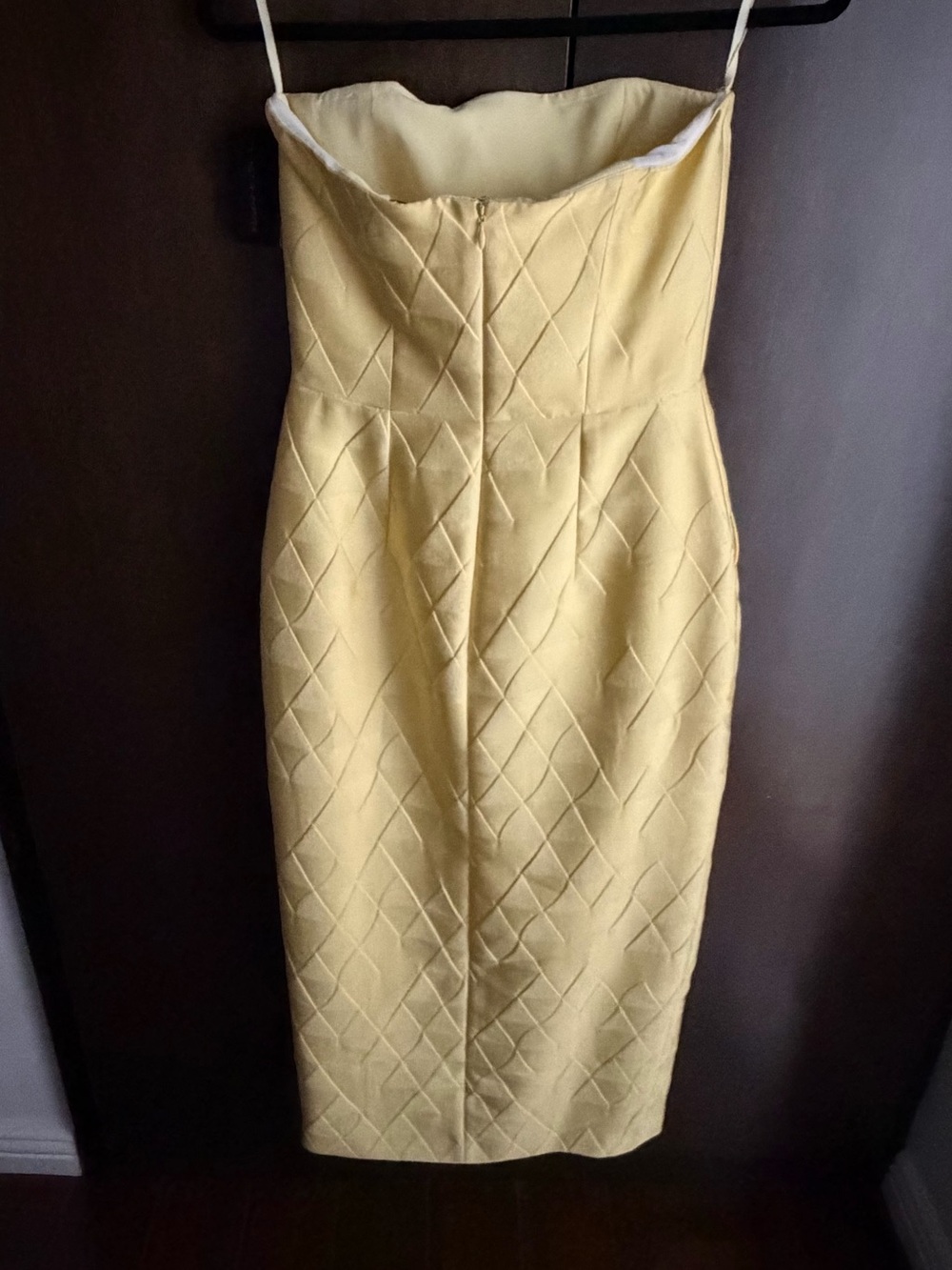 Emilia Wickstead Pola Strapless Cloquè-Jaquard Dress - Picture 6 of 11